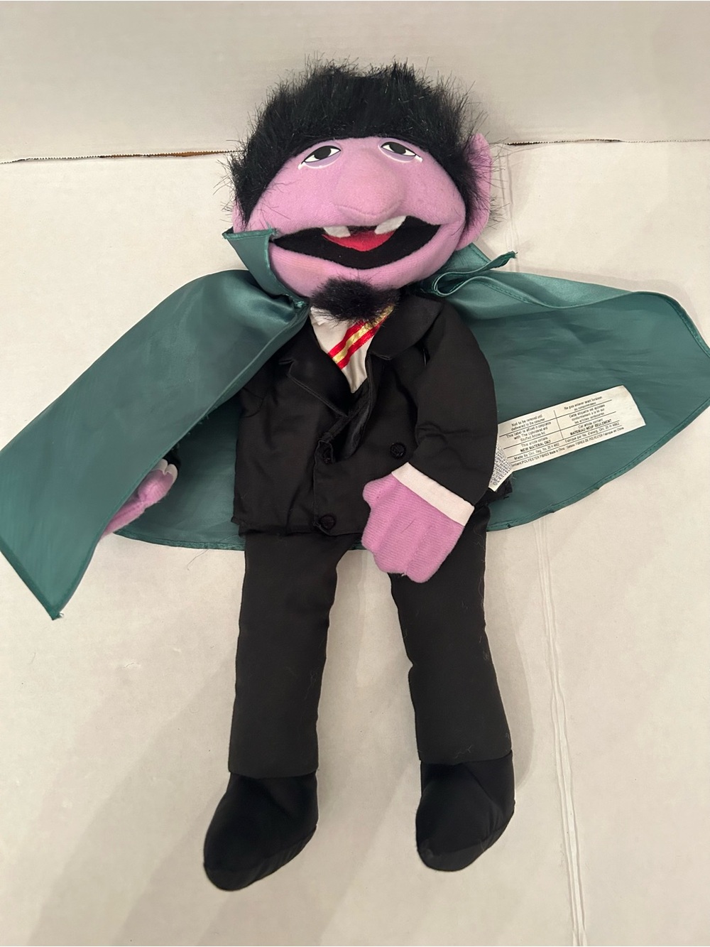 Vintage Applause Sesame Street
The Count Dracula Vampire Toy